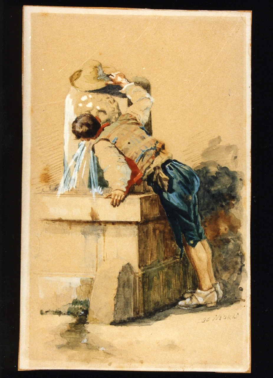 Fanciullo alla fontana - Museo di San Martino, Napoli